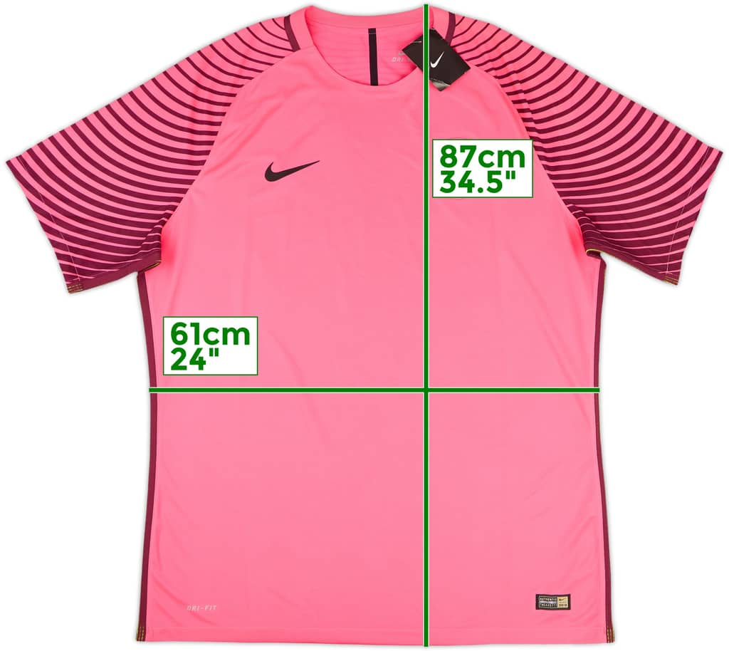 2016-17 Slovenia Player Issue GK S/SShirt (XXL)