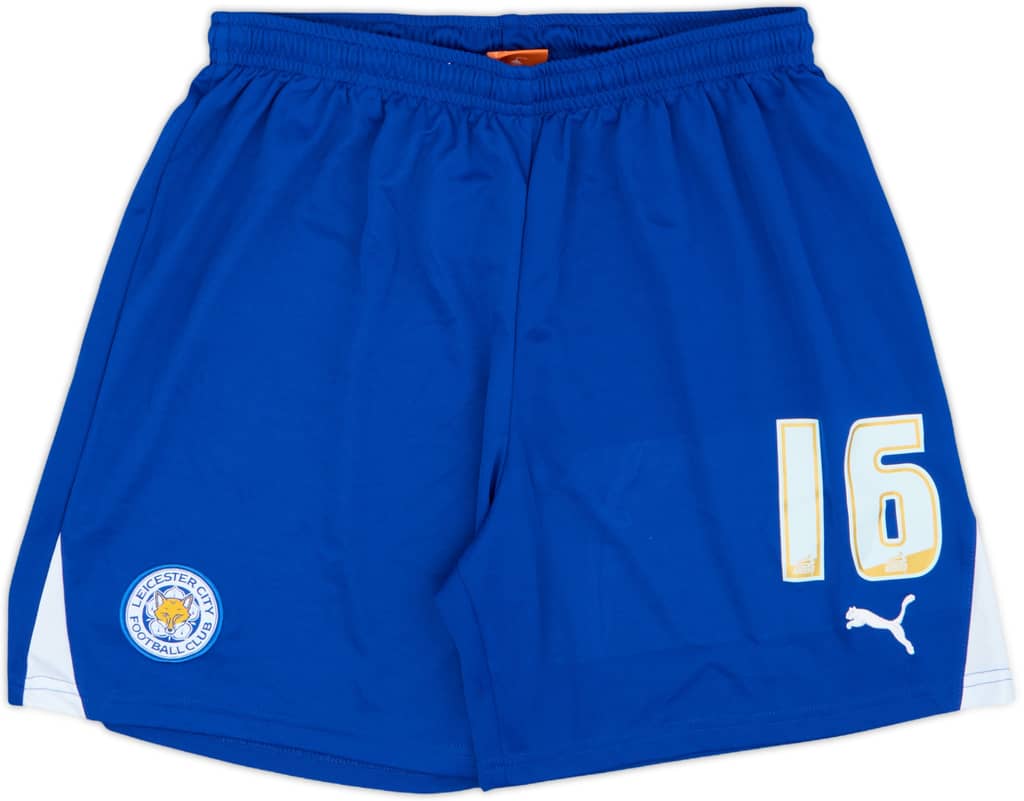 2012-13 Leicester Alternate Home Shorts #16 - 8/10 - (L)