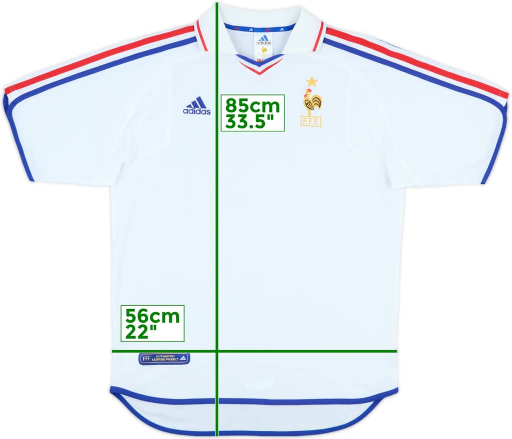 2000-02 France Away Shirt - 10/10 - (M)