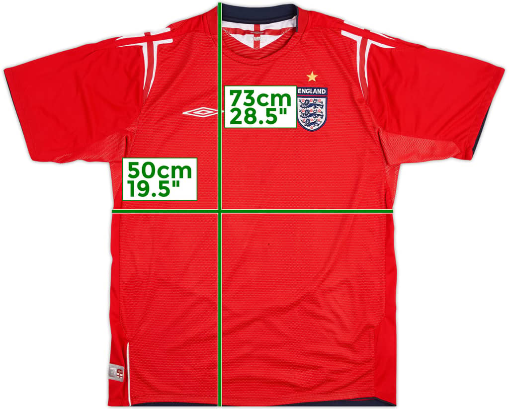 2004-06 England Away Shirt - 5/10 - (L)