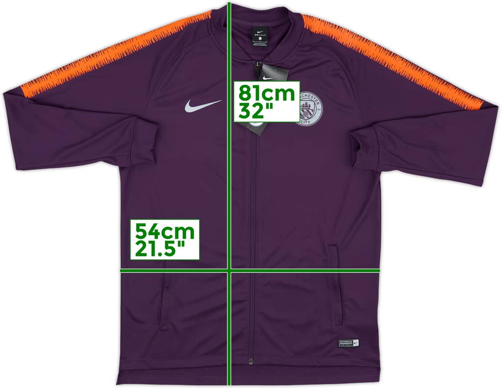 2018-19 Manchester City Nike Track Jacket (L)