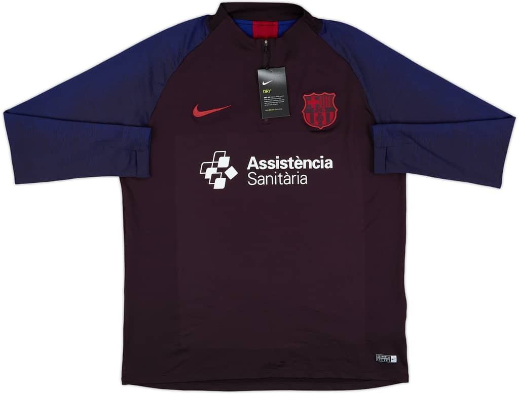2019-20 Barcelona Nike 1/4 Zip Training Top (XL)