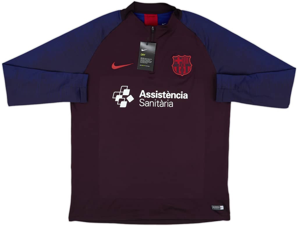 2019-20 Barcelona Nike 1/4 Zip Training Top (XL)