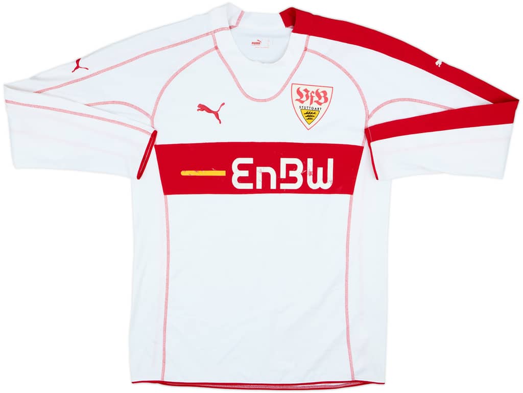 2005-06 Stuttgart Home L/S Shirt - 5/10 - (L)