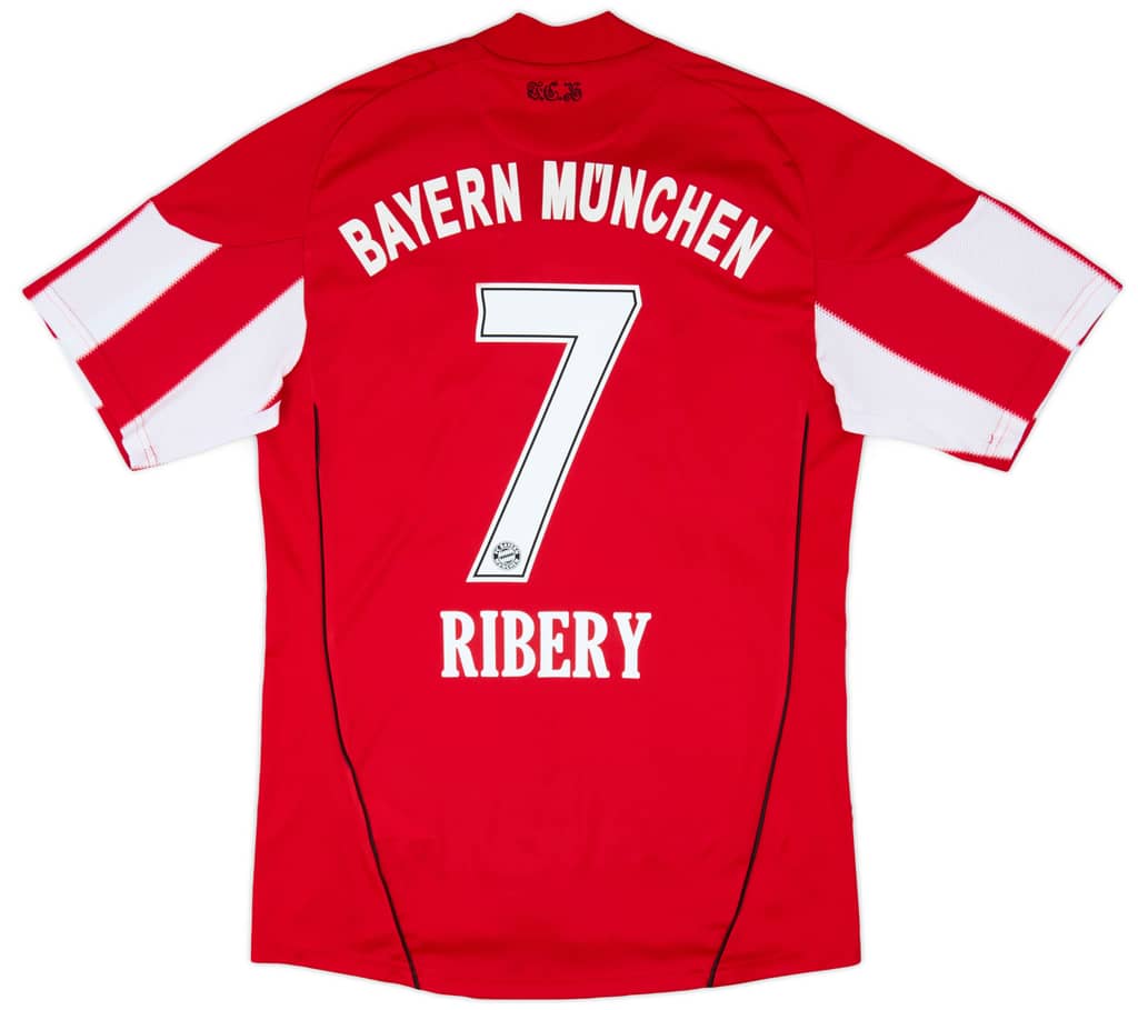 2010-11 Bayern Munich Home Shirt Ribery #7