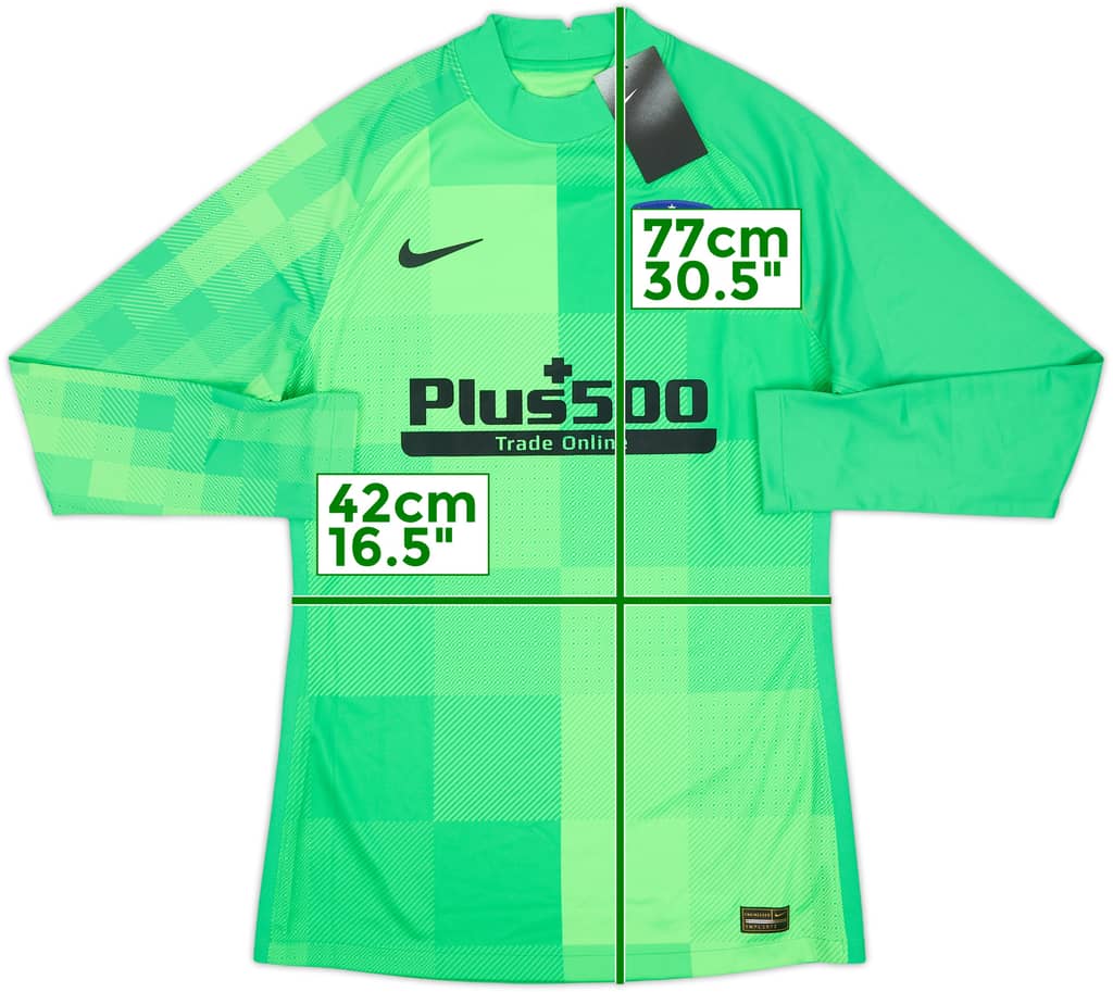 2021-22 Atletico Madrid Authentic GK Shirt (M)
