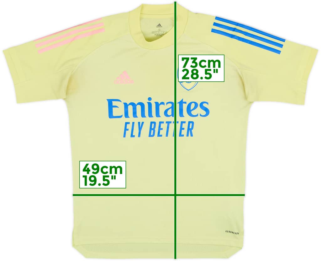 2020-21 Arsenal adidas Training Shirt - 5/10 - (S)