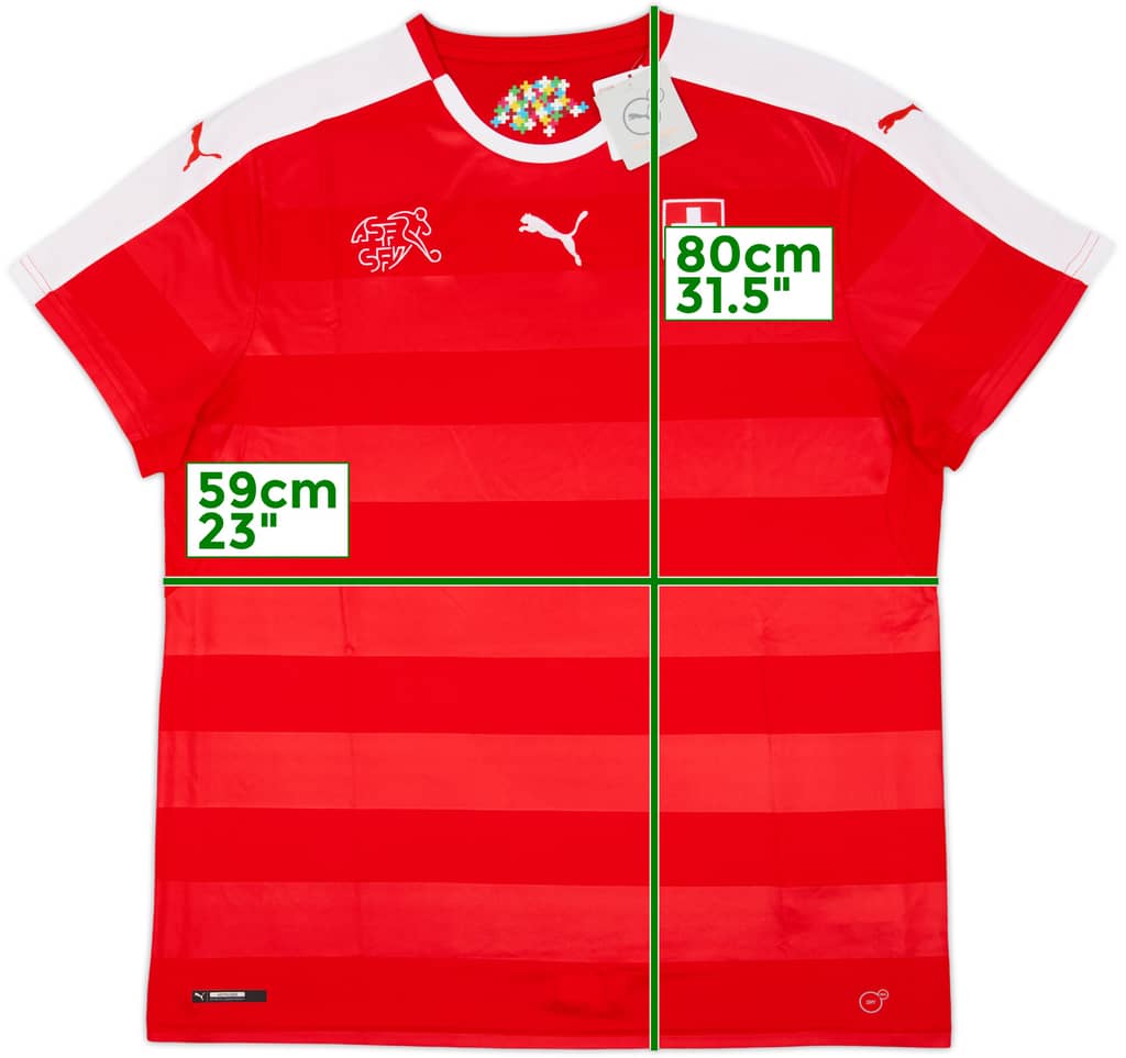 2016-17 Switzerland Home Shirt (XXL)