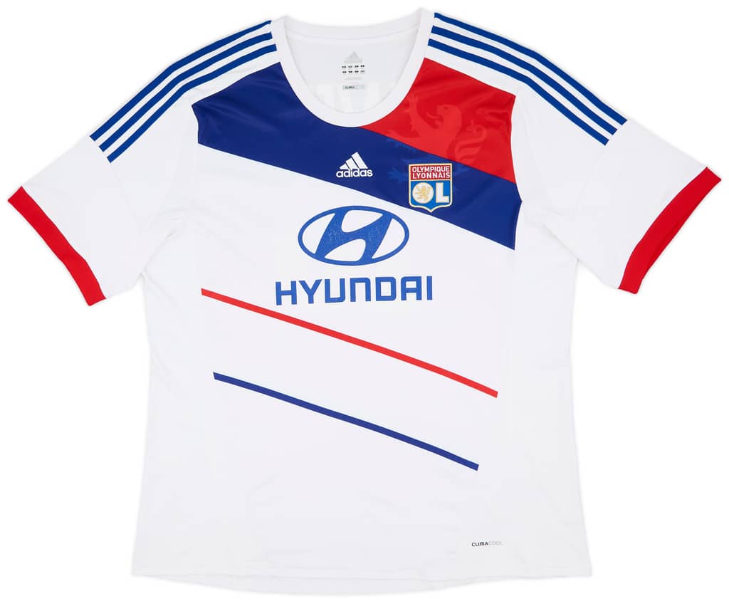 2012-13 Lyon Home Shirt Lacazette #10 - 6/10 - (XXL)