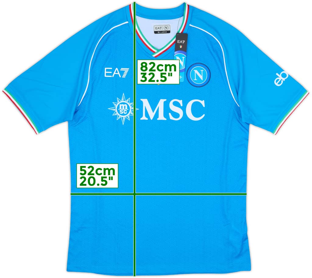 2023-24 Napoli Home Shirt (XXL)