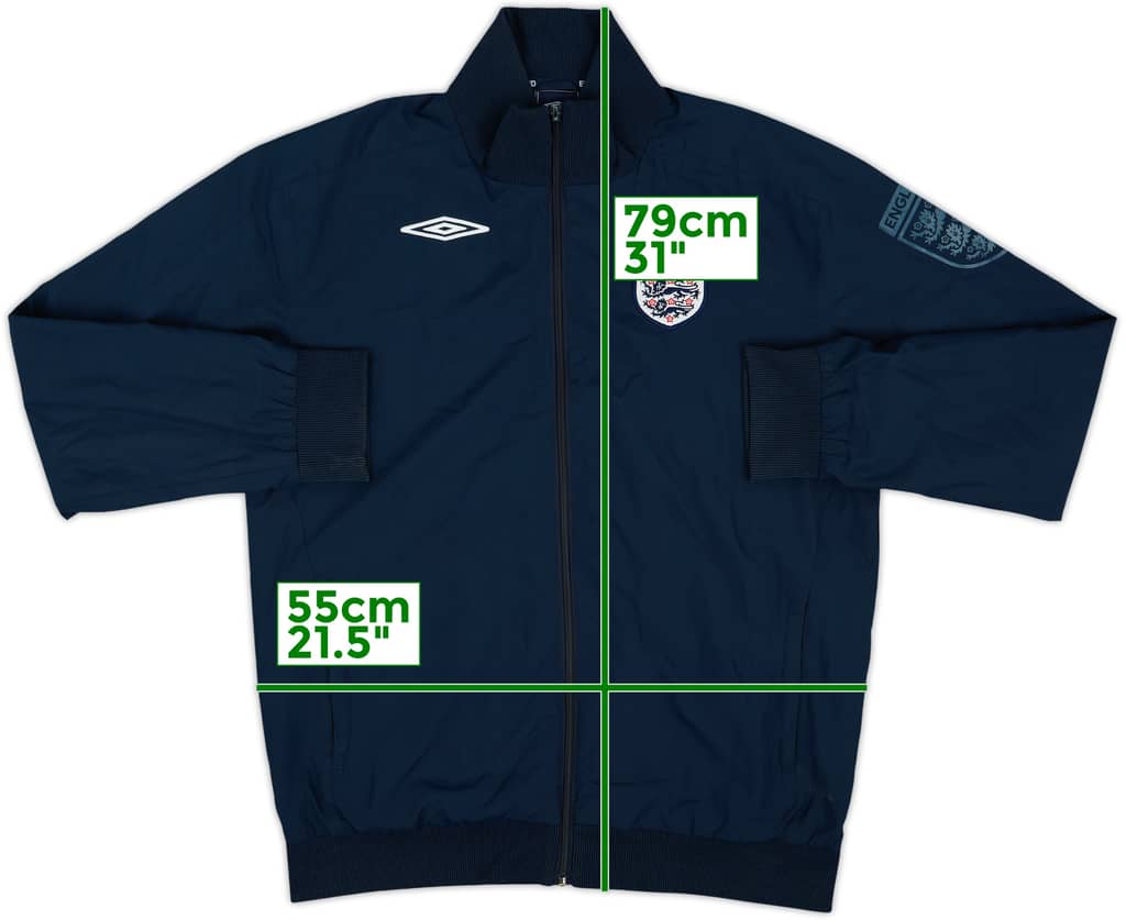 2006-08 England Umbro Track Jacket - 7/10 - (M)