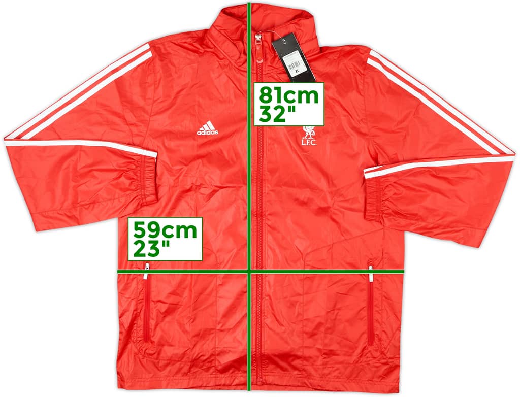 2011-12 Liverpool adidas Rain Jacket (XL)