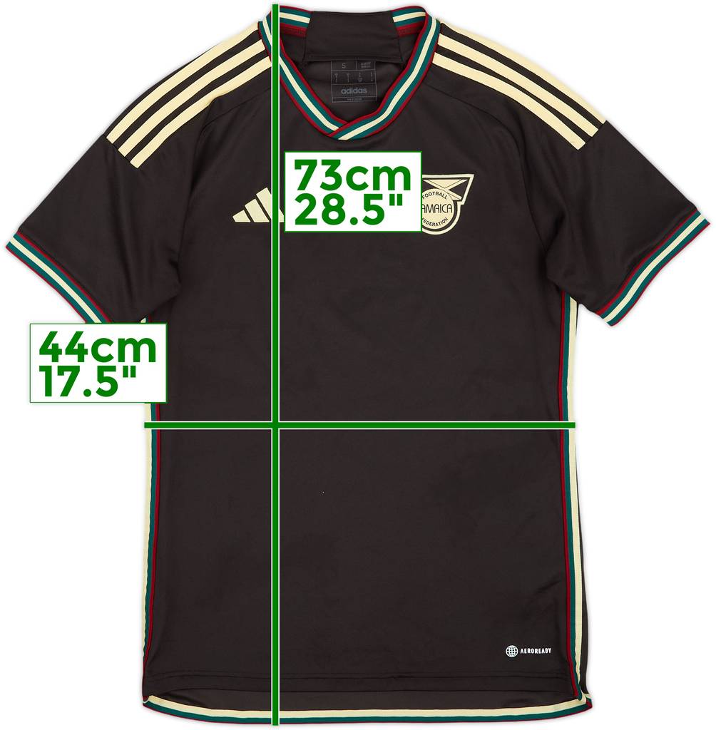 2023-24 Jamaica Away Shirt - 8/10 - (S)