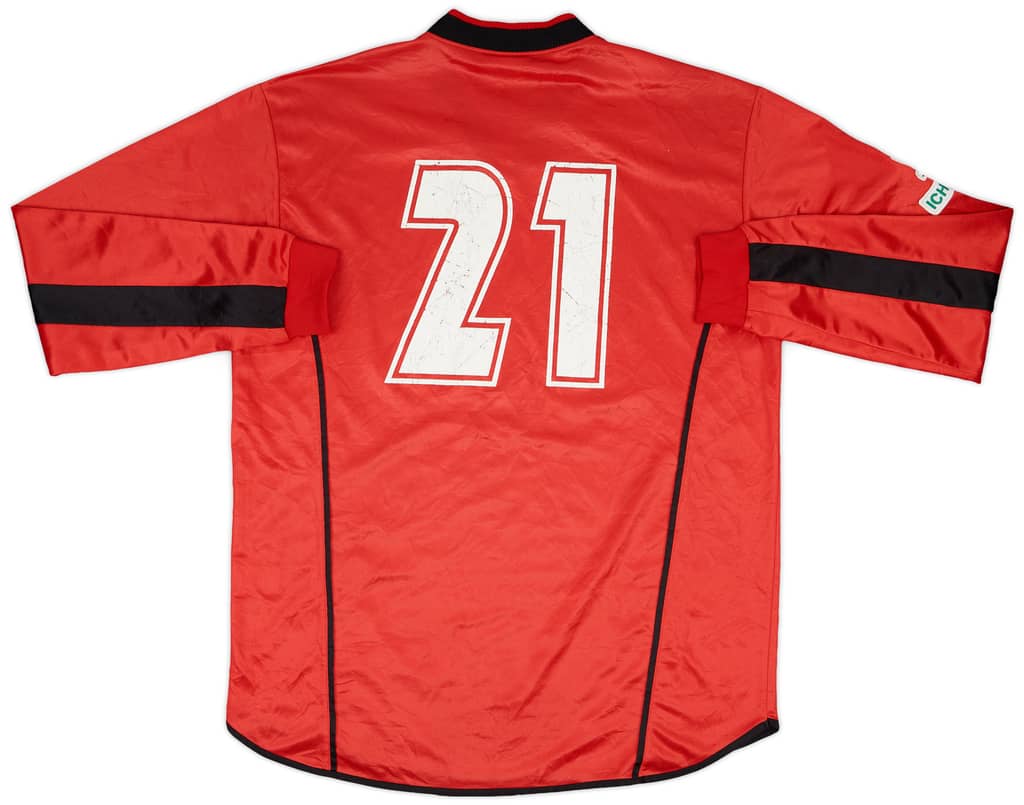 2002-03 JEF United Match Issue GK Shirt #21 (Takagi)