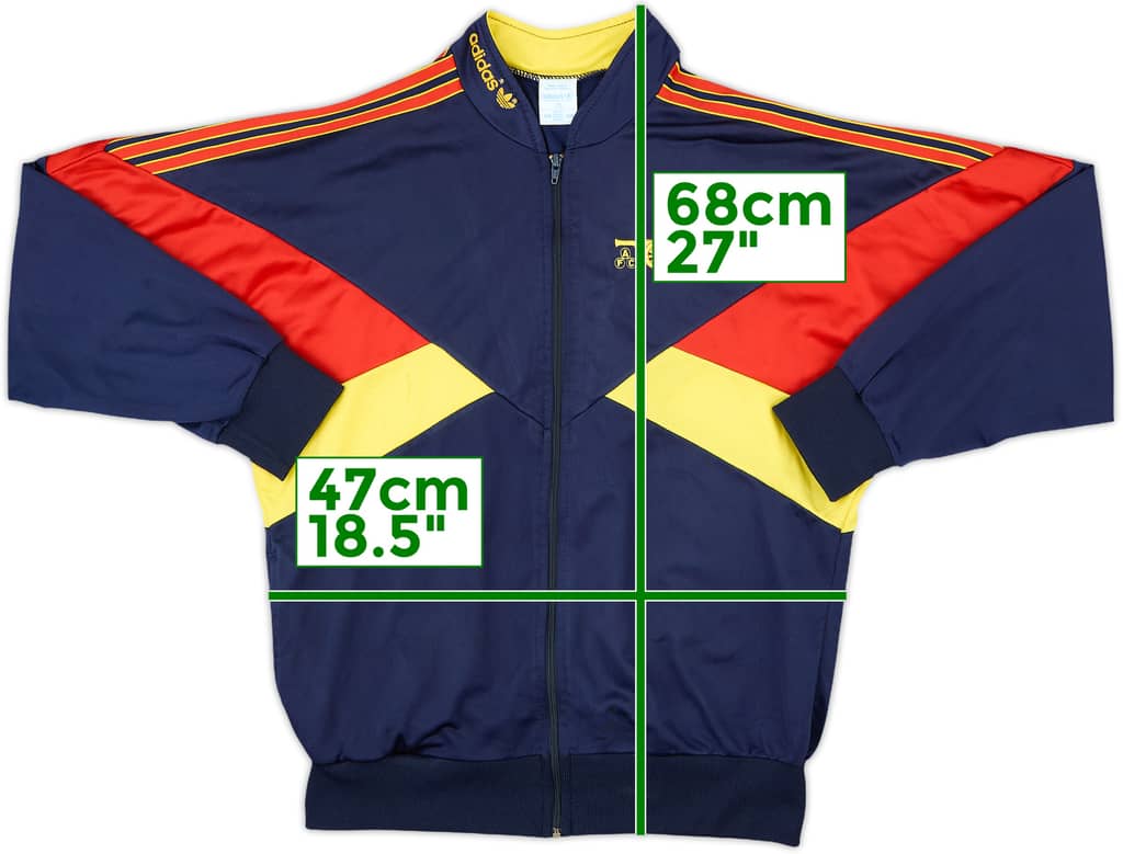 1988-90 Arsenal adidas Track Jacket - 8/10 - (M)