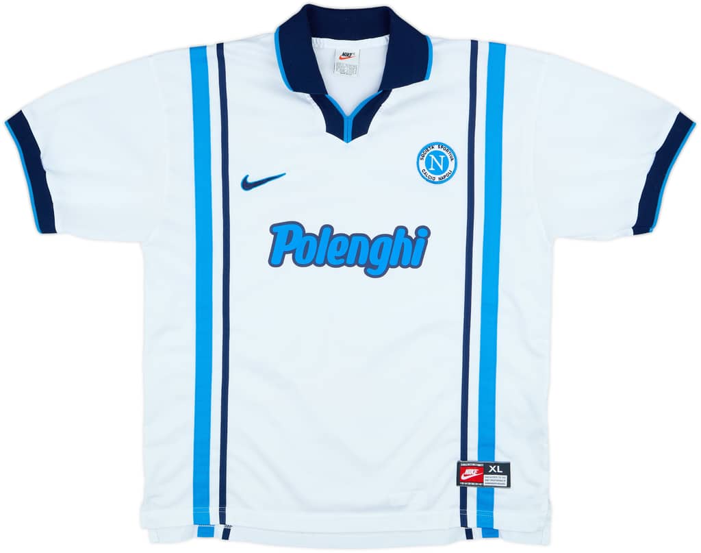 1997-98 Napoli Away Shirt - 8/10 - (XL)