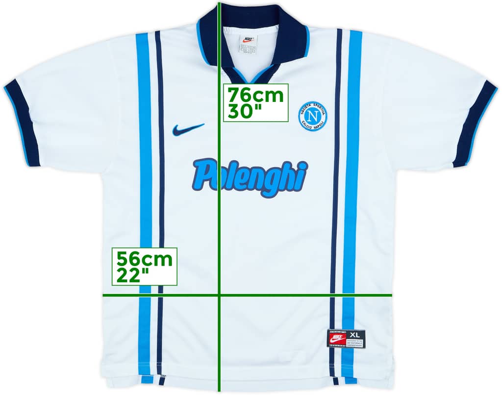 1997-98 Napoli Away Shirt - 8/10 - (XL)