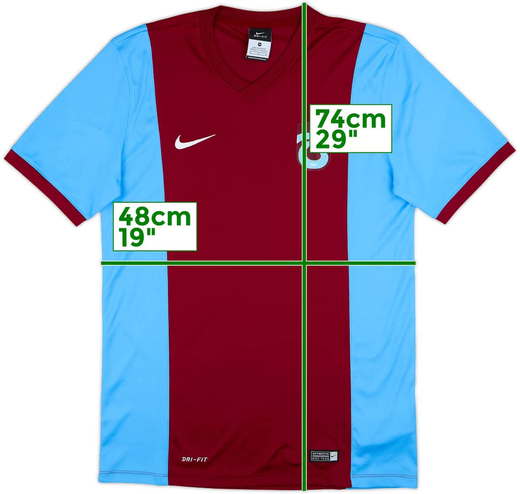 2015-16 Trabzonspor Home Shirt - 10/10 - (M)