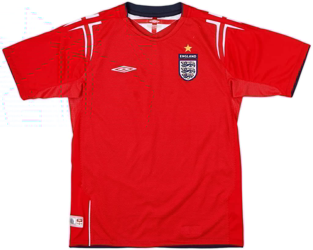 2004-06 England Away Shirt - 8/10 - (L.Boys)