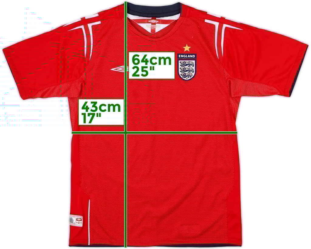 2004-06 England Away Shirt - 8/10 - (L.Boys)