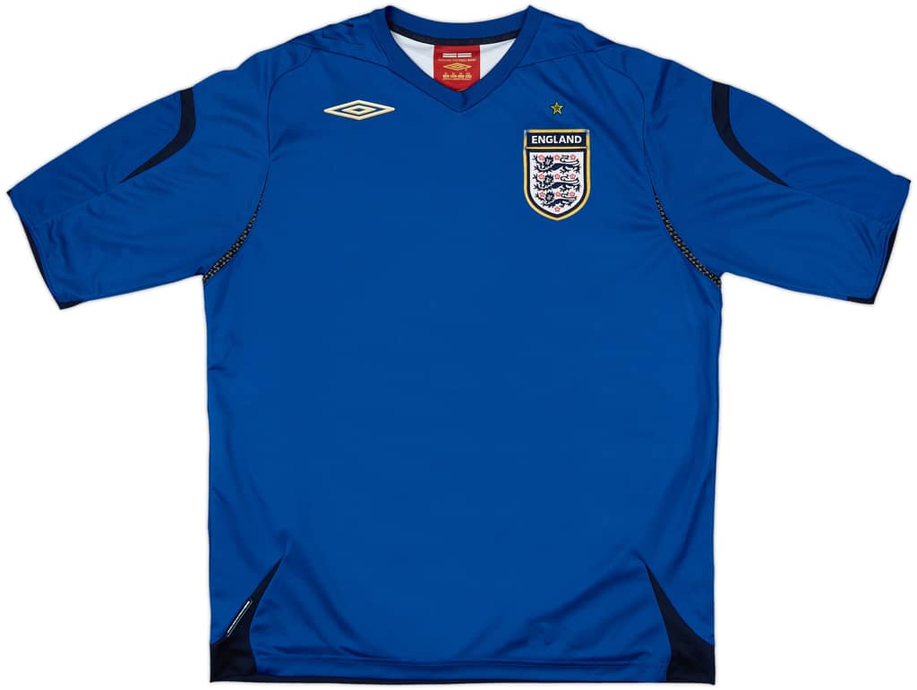 2006-08 Inglaterra Portero M/C Camiseta - 6/10 - (XL)