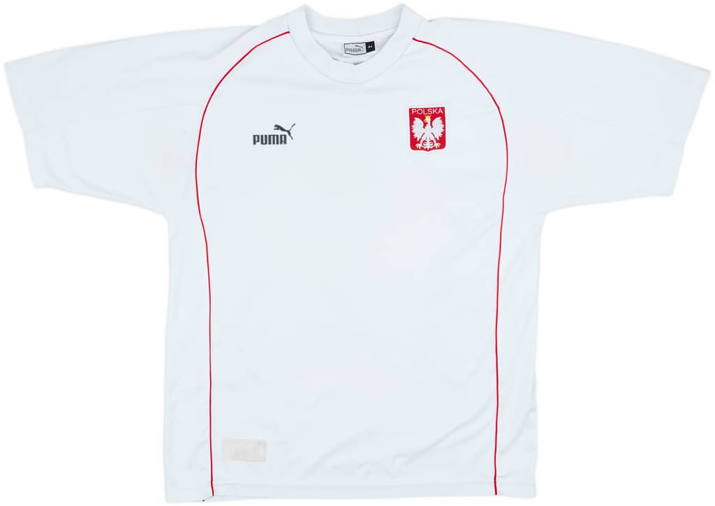 2001-02 Poland Home Shirt - 8/10 - (XL)