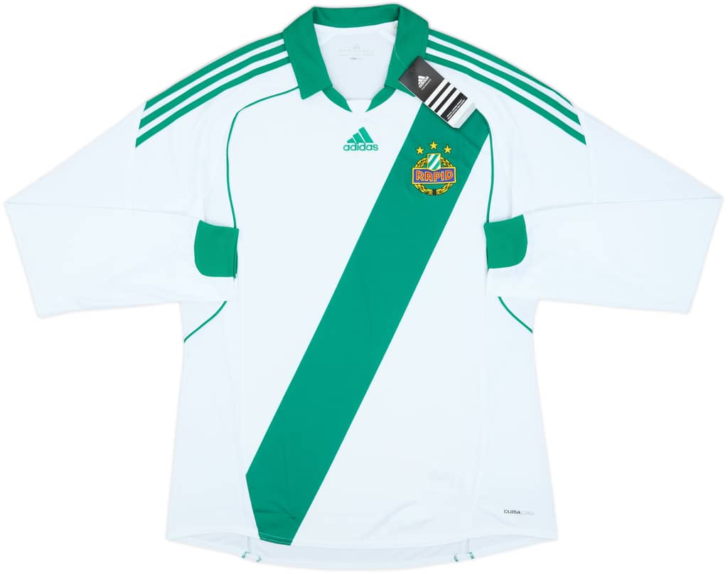 2010-11 Rapid Vienna Home L/S Shirt (L)