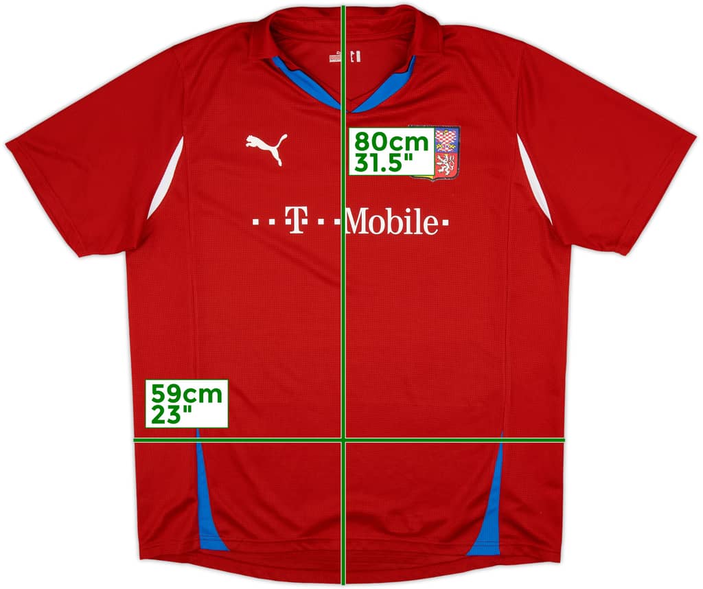 2010-12 Czech Republic Home Shirt - 10/10 - (XXL)