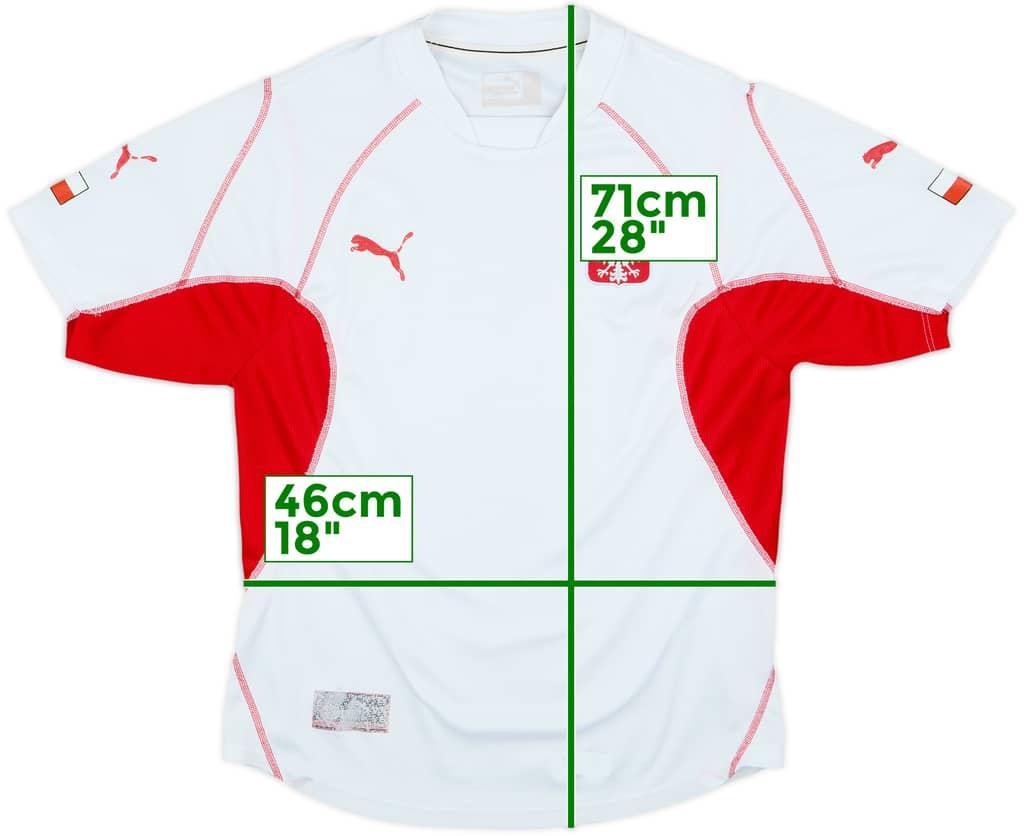 2002-04 Poland Home Shirt - 7/10 - (M)