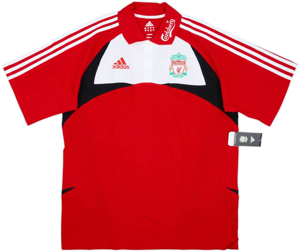 2007-08 Liverpool adidas Polo Shirt (L)
