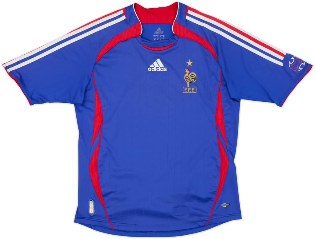 2006-07 France Home Shirt - 8/10 - (L.Boys)