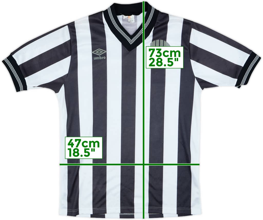 1983-87 Newcastle Home Shirt - 8/10 - (M)
