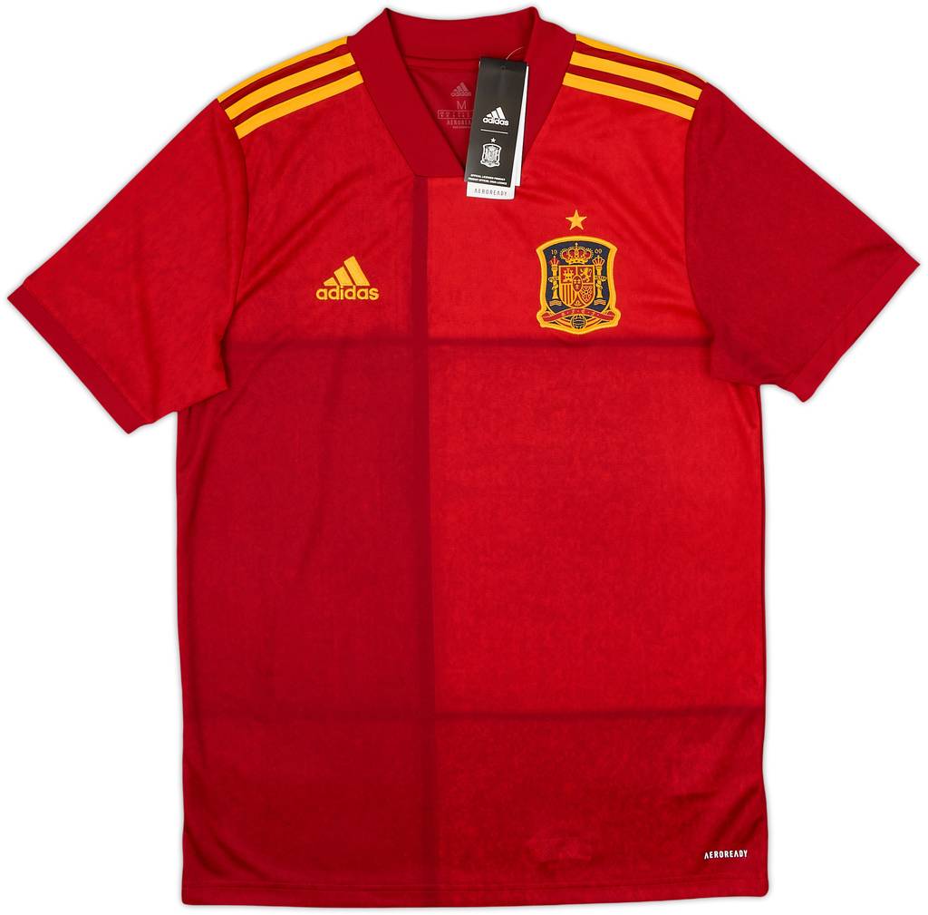 2020-21 Spain Home Shirt (M)