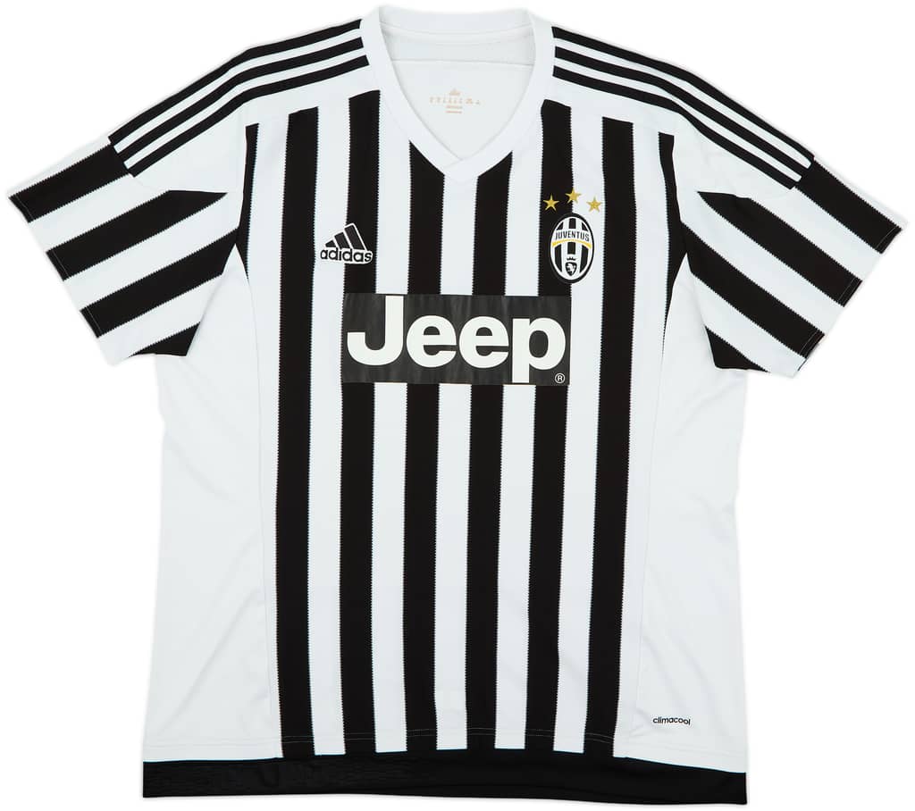 2015-16 Juventus Home Shirt - 7/10 - (XL)