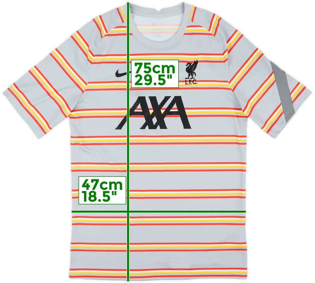 2021-22 Liverpool Nike Training Shirt - 10/10 - (M)