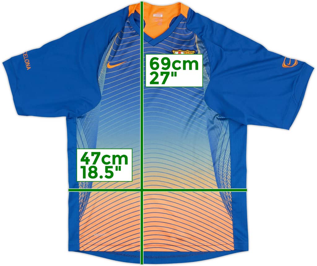 2007-08 Barcelona Nike Training Shirt - 8/10 - (S)