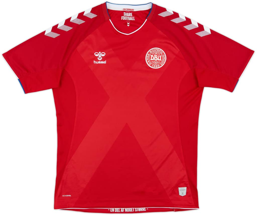 2018-19 Denmark Home Shirt - 9/10 - (L)
