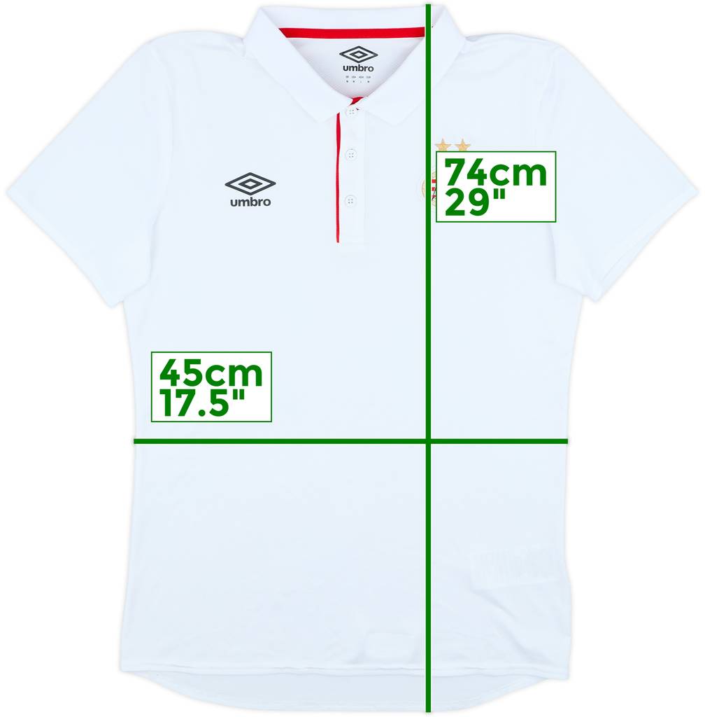 2018-19 PSV Umbro Polo Shirt - 9/10 - (M)