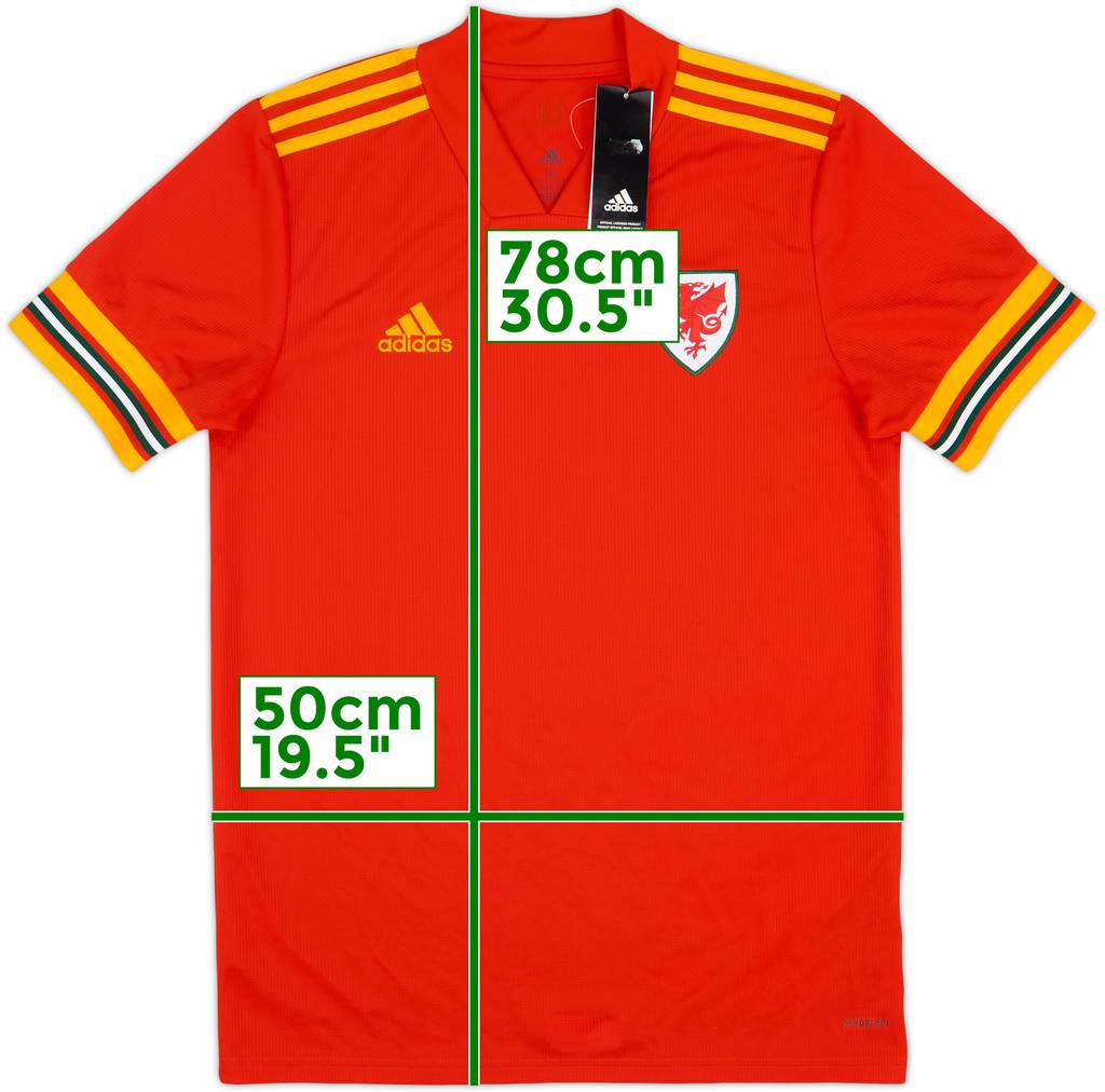 2020-21 Wales Home Shirt (M)