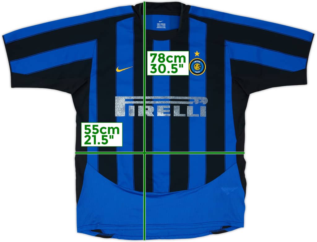 2003-04 Inter Milan Home Shirt - 5/10 - (L)