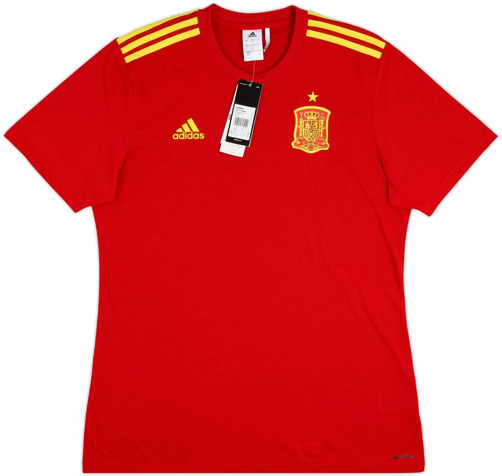 2015-16 Spain adidas Cotton Tee (L)