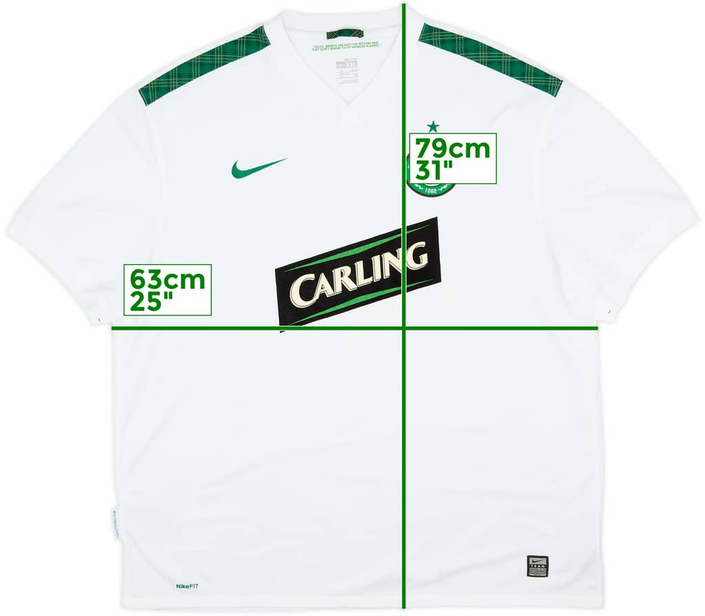 2009-10 Celtic European Shirt - 9/10 - (XXL)
