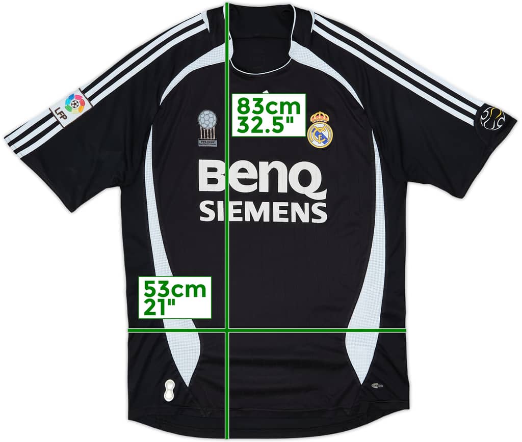 2006-07 Real Madrid Away Shirt - 6/10 - (L)