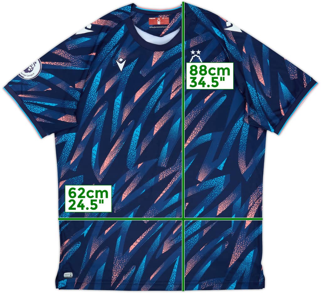 2022-23 Nottingham Forest Third Shirt - 10/10 - (4XL)