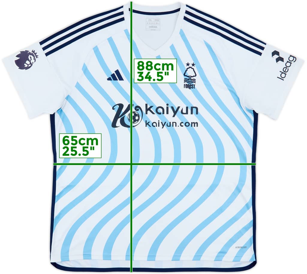 2023-24 Nottingham Forest Away Shirt - 7/10 - (XXL)