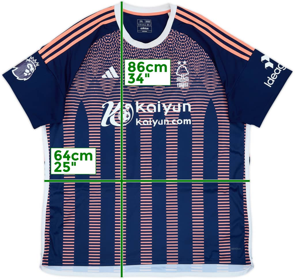 2023-24 Nottingham Forest Third Shirt - 6/10 - (XXL)