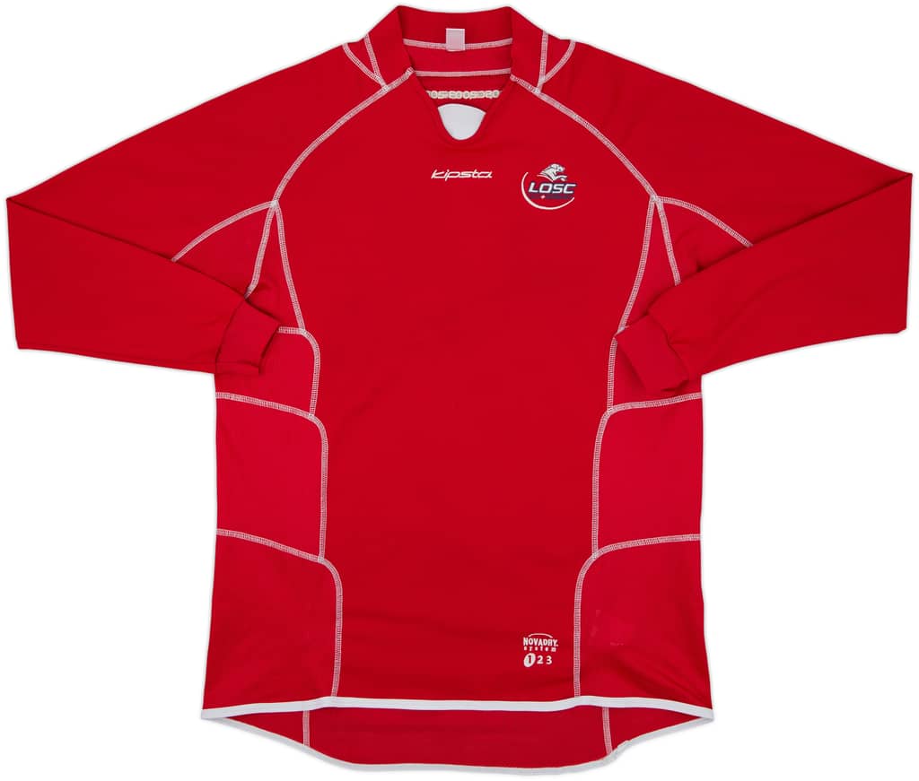 2003-04 Lille Home L/S Shirt - 8/10 - (L)
