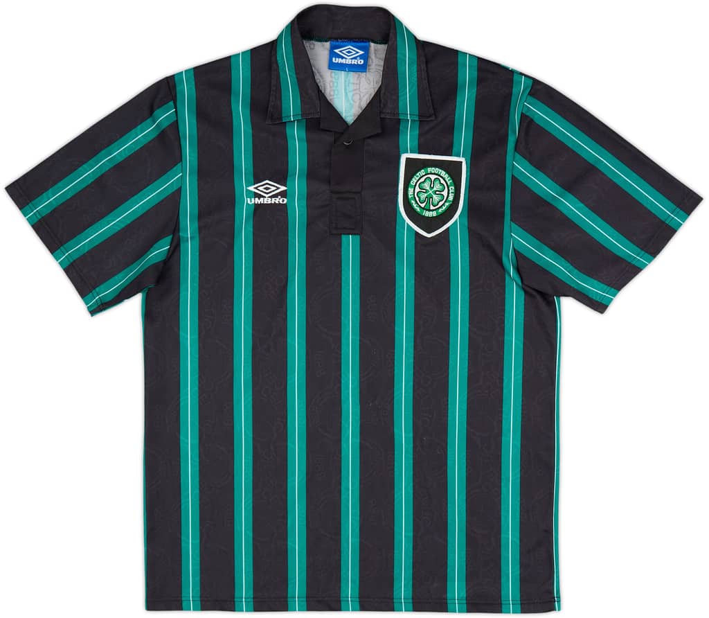 1992-93 Celtic Away Shirt - 9/10 - (L)