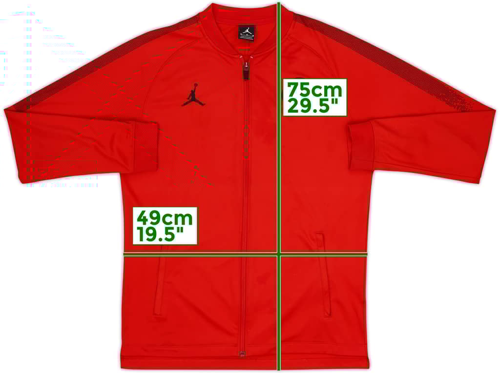 2018-19 Paris Saint-Germain Jordan Track Jacket - 6/10 - (M)