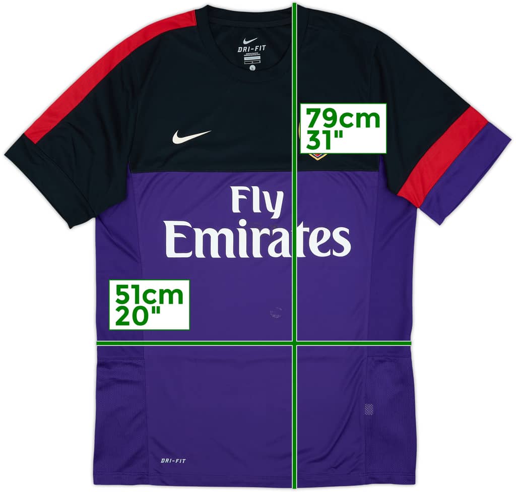 2012-13 Arsenal Nike Training Shirt - 5/10 - (L)